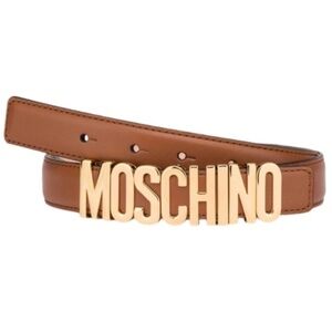 Authentic MOSCHINO Lettering Logo Belt